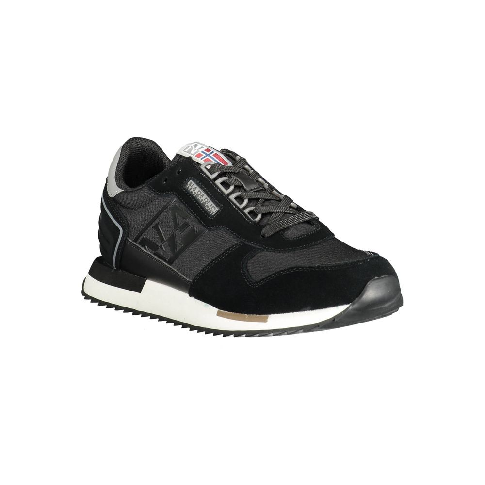 Napapijri Black Polyester Men's Sneaker