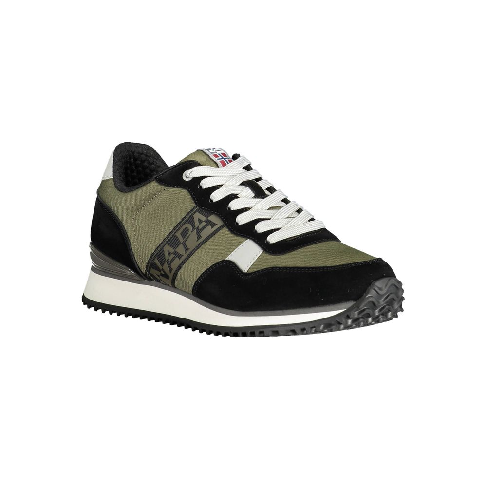 Napapijri Green Polyester Men's Sneaker