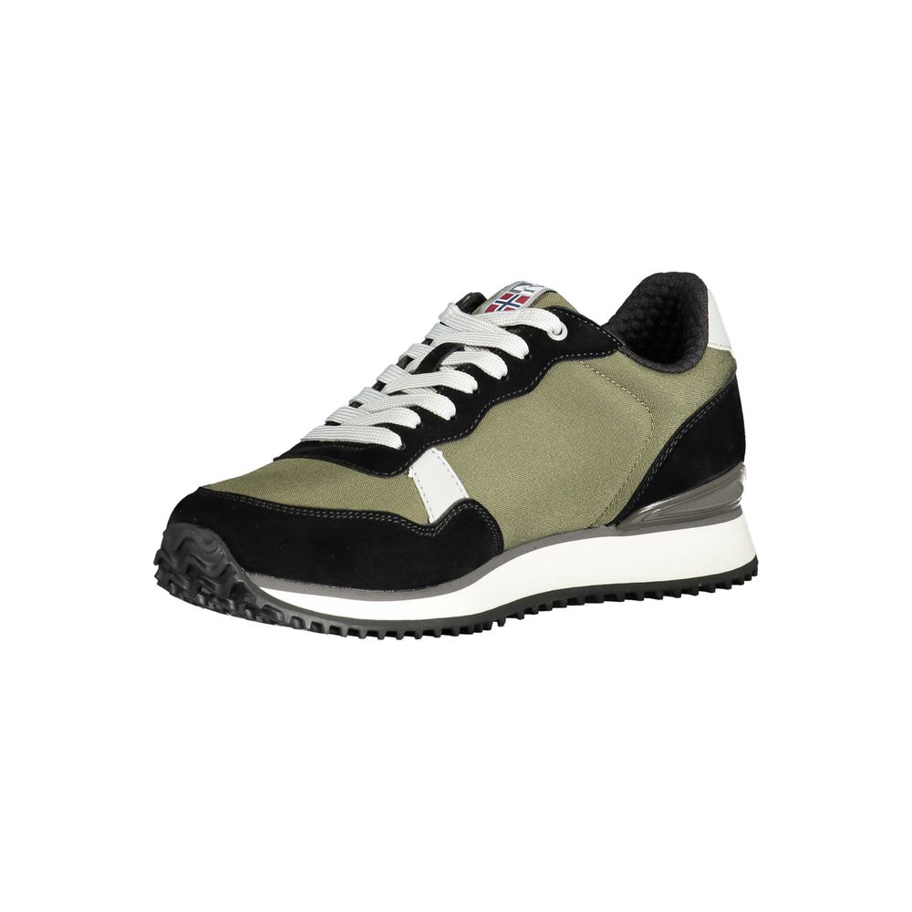 Napapijri Green Polyester Men's Sneaker