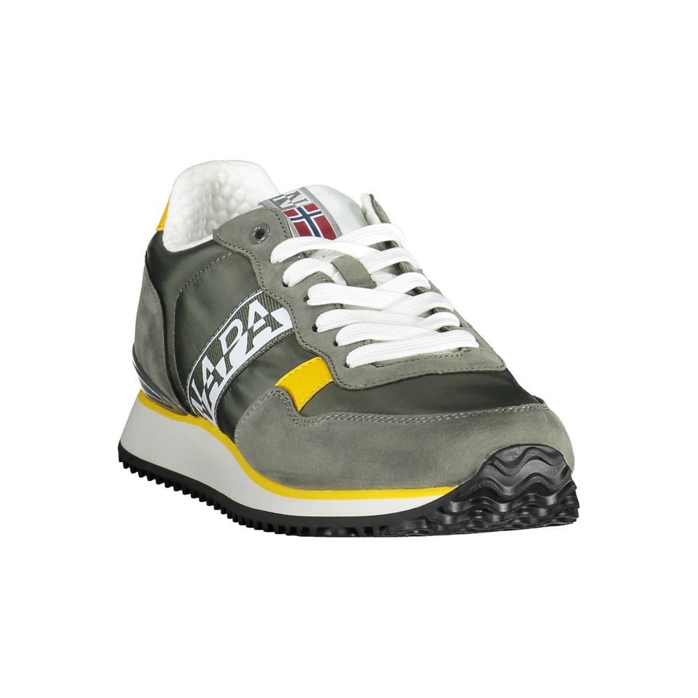 Napapijri Green Polyester Men's Sneaker