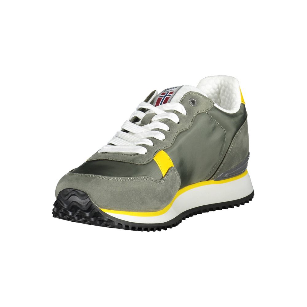 Napapijri Green Polyester Men's Sneaker