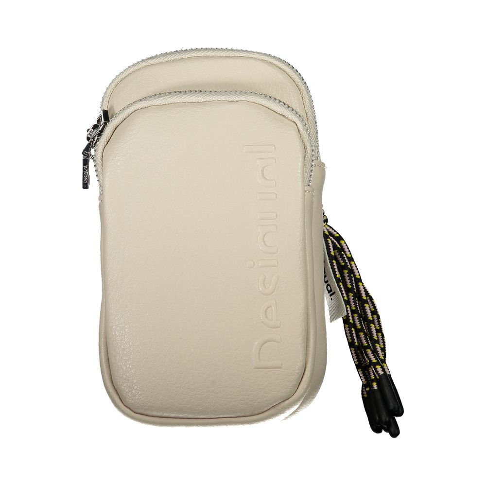 Desigual Beige Polyethylen Handtasche