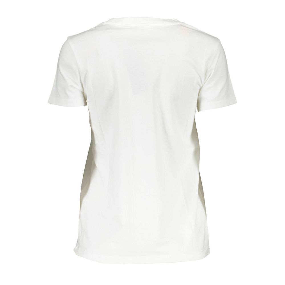 Levi's White Cotton T-Shirt for Women