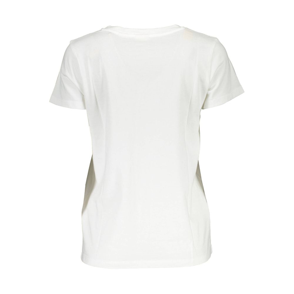 Levi's White Cotton T-Shirt for Women