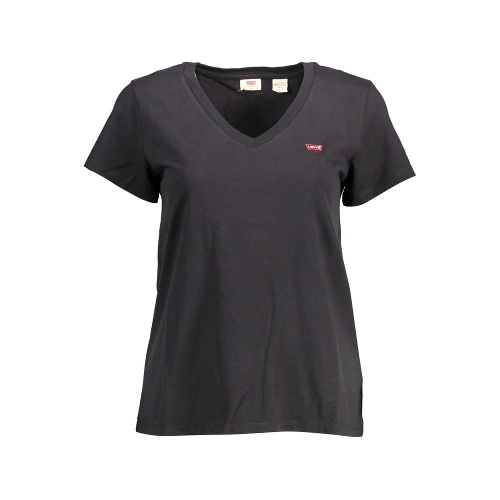 Levi's Black Cotton Top for Women