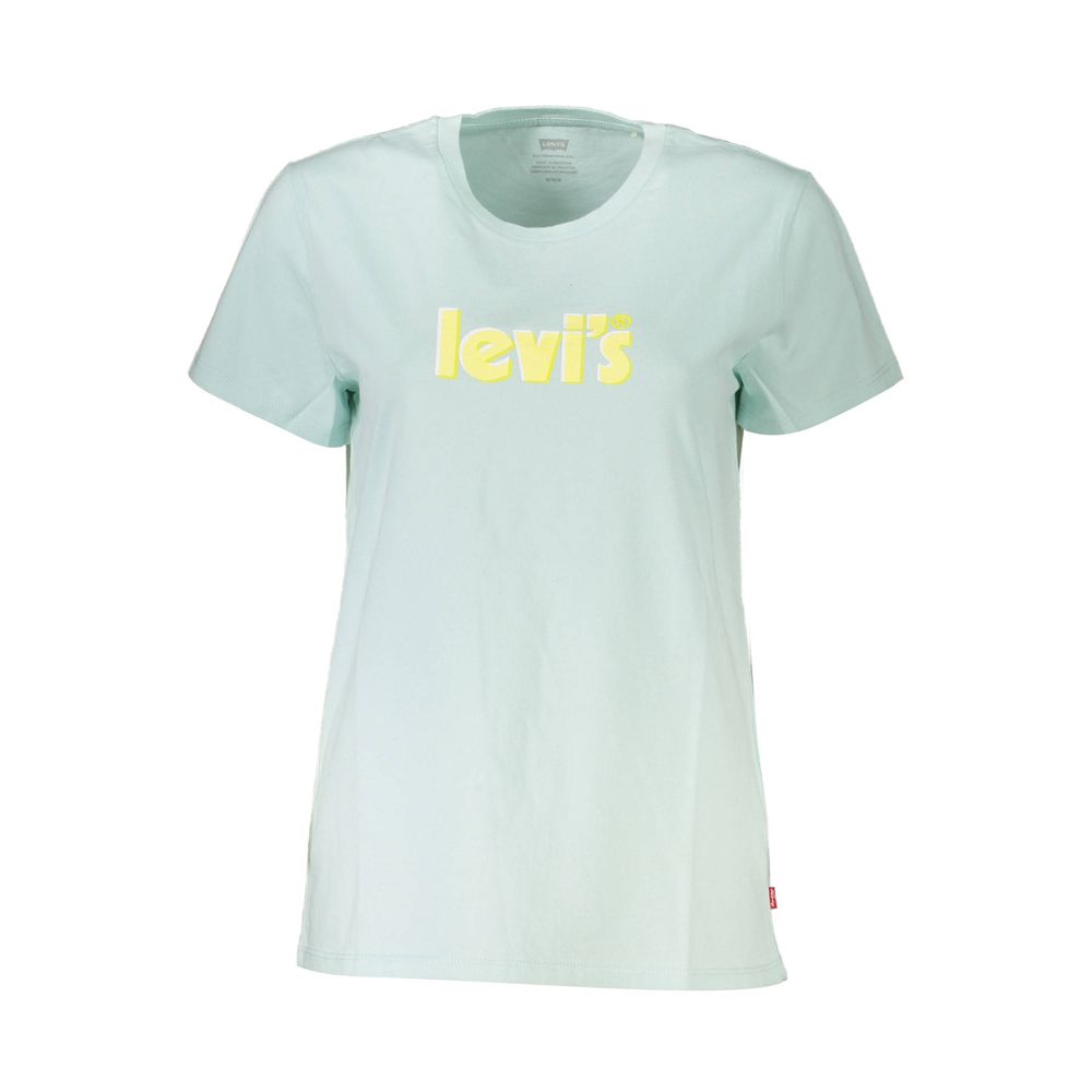 Levi's Light Blue Cotton Tops &amp; T-Shirt