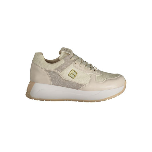 Laura Biagiotti Beige Polyester Sneakers