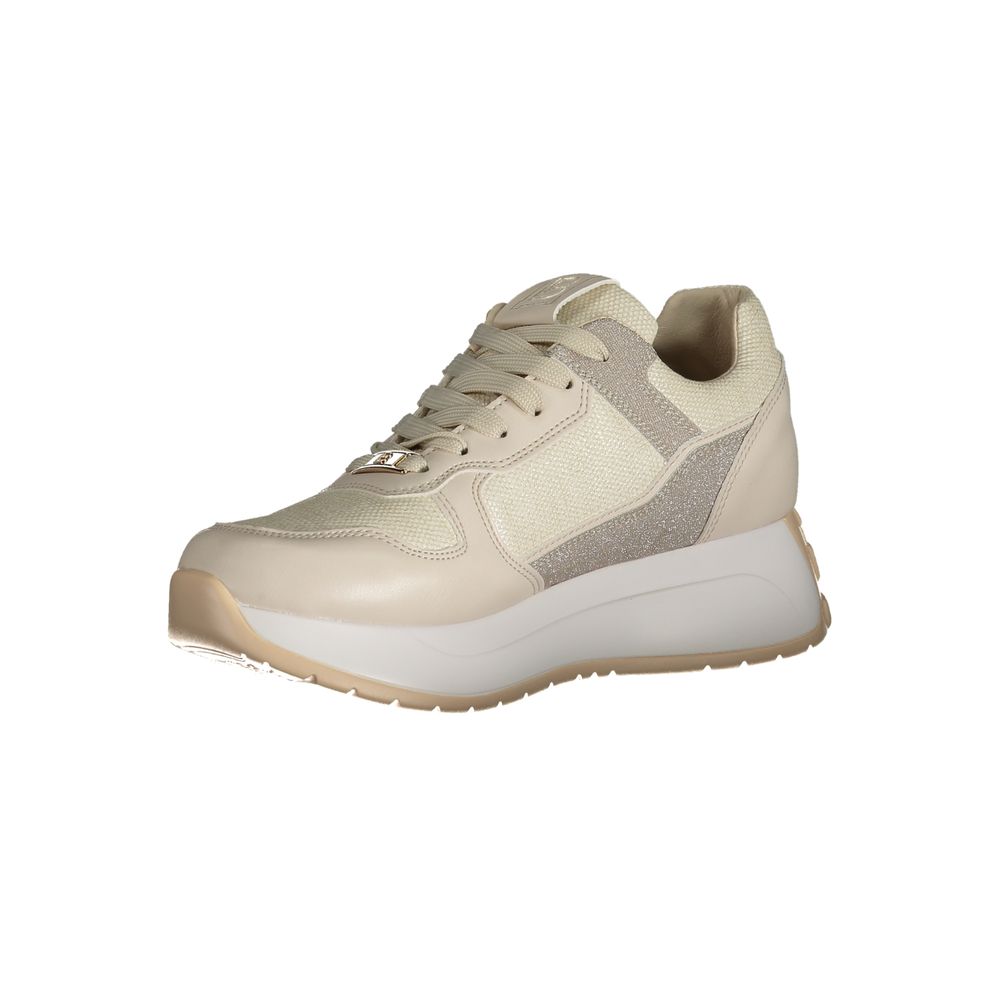 Laura Biagiotti Beige Polyester Sneakers