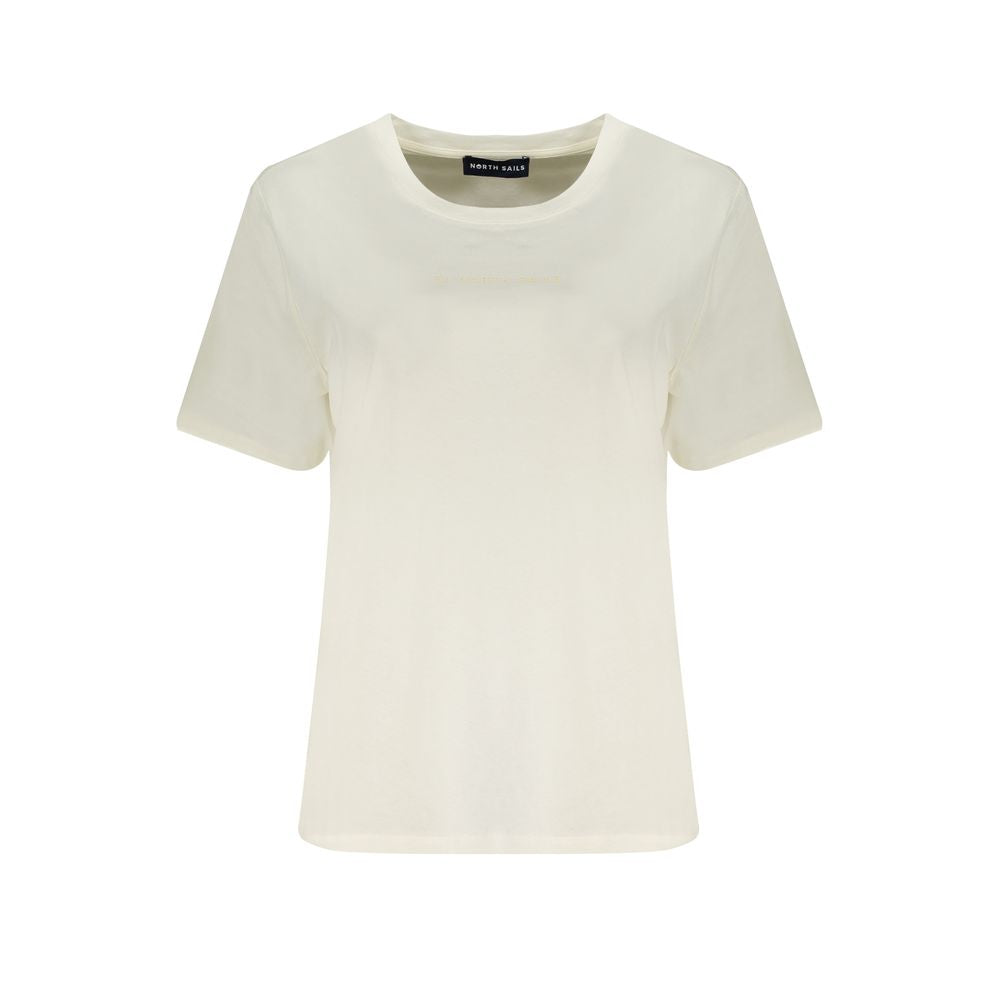 North Sails White Cotton Tops &amp; T-Shirt