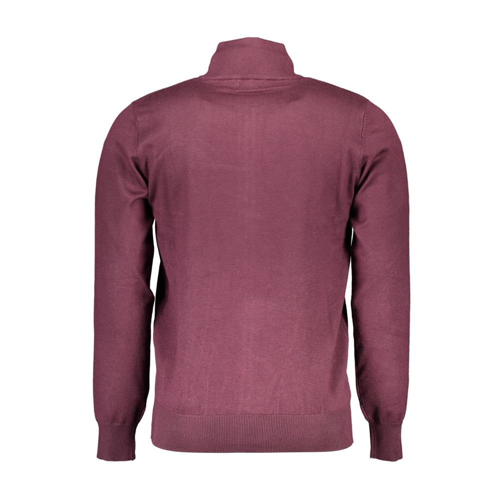 US Grand Polo Red Viscose Sweater for Men