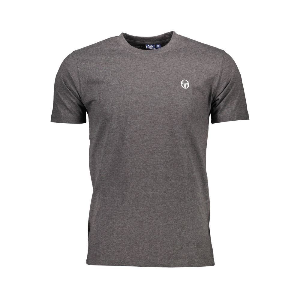 Sergio Tacchini T-Shirt aus grauer Baumwolle