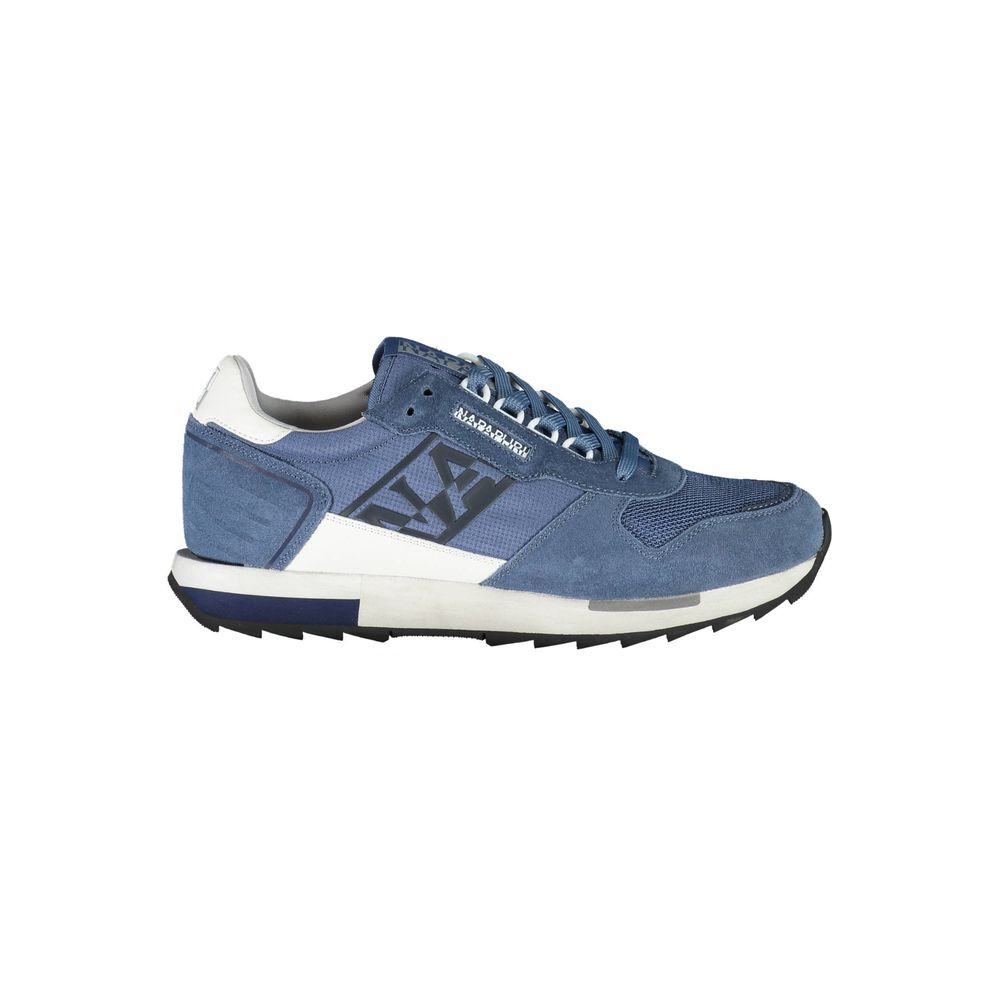 Napapijri Blue Polyester Men's Sneaker