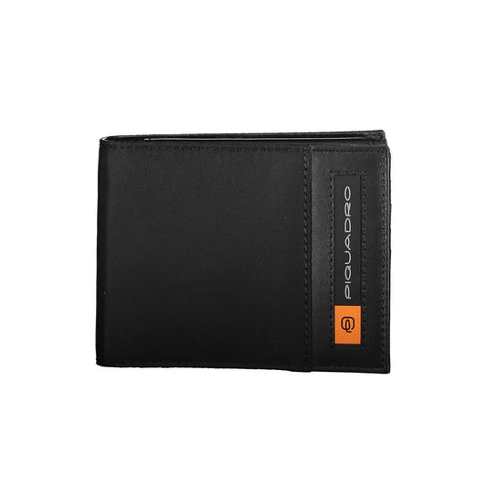 Piquadro Black RPET Men's Wallet