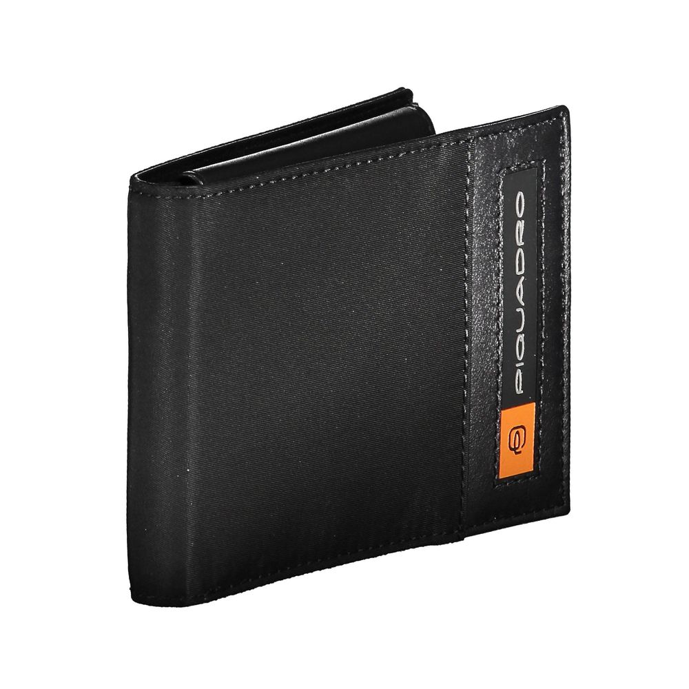 Piquadro Black RPET Men's Wallet