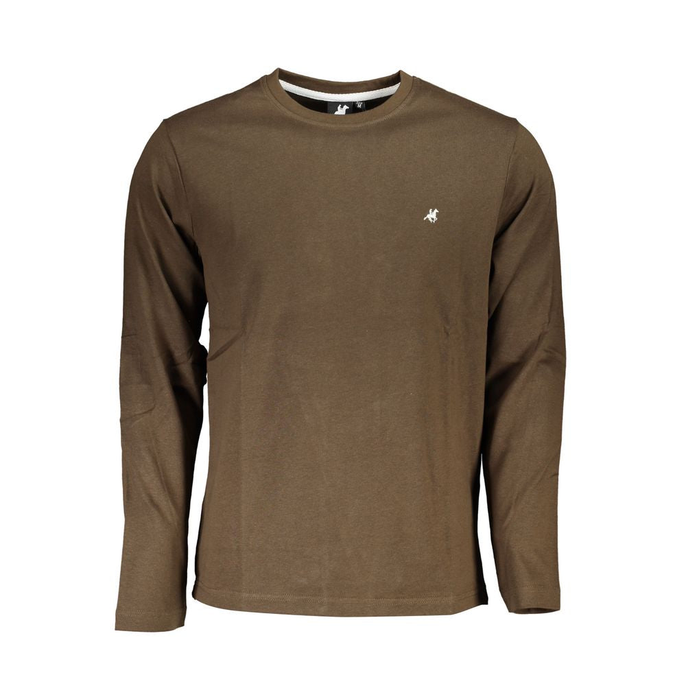 US Grand Polo T-shirt made of brown cotton