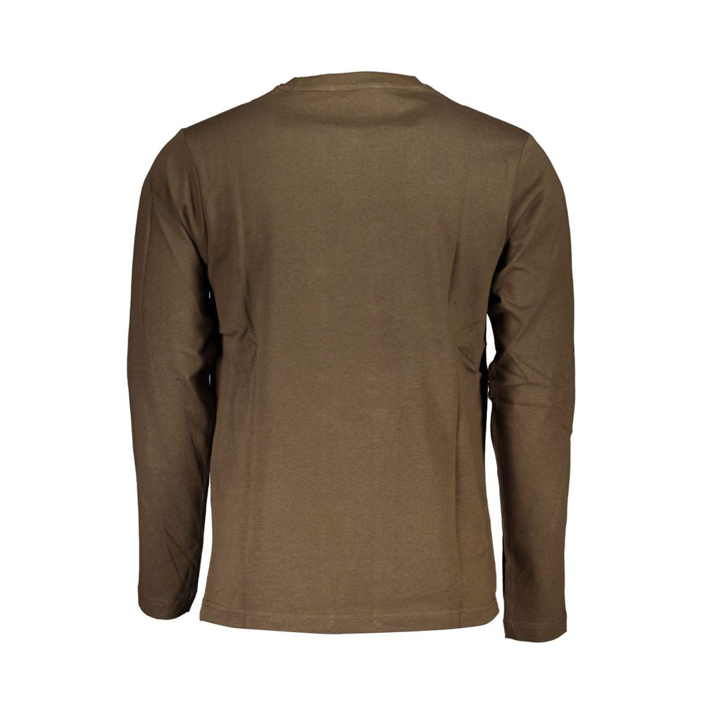 US Grand Polo T-shirt made of brown cotton