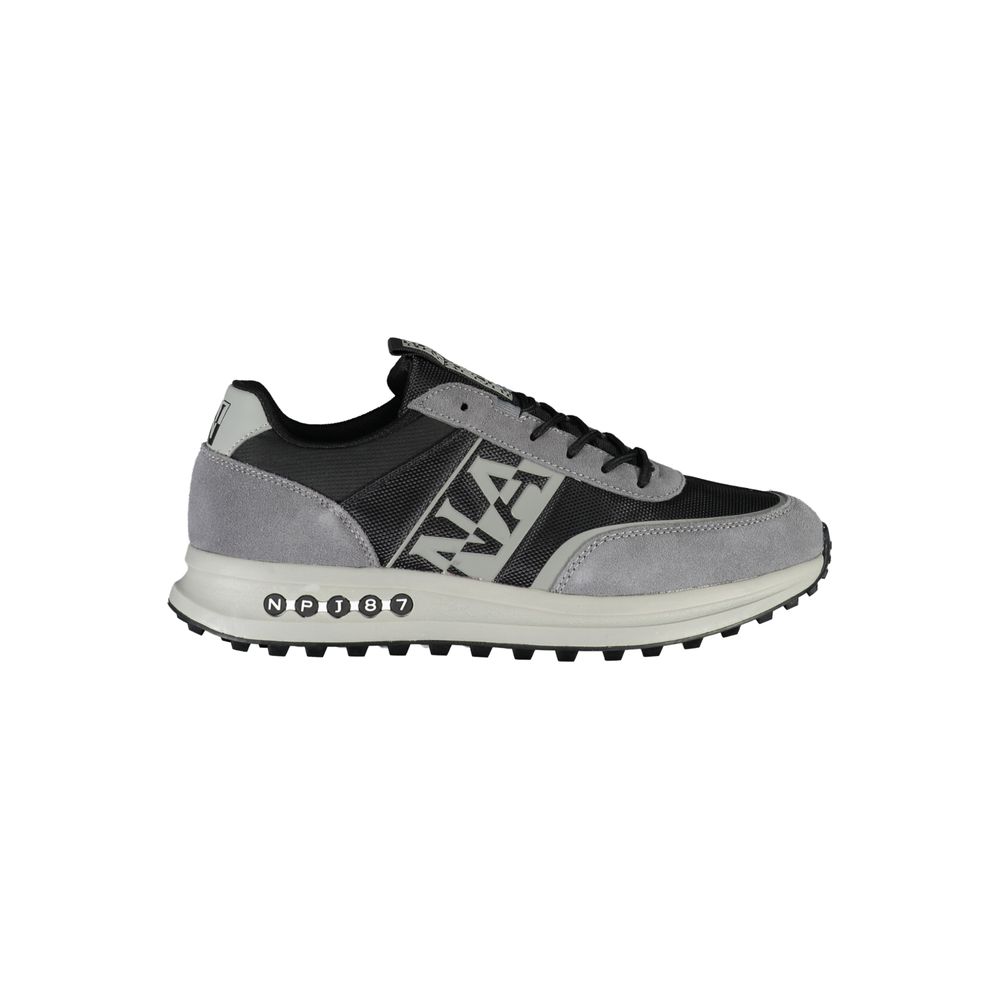 Napapijri Simple grey sports shoes with contrasting details