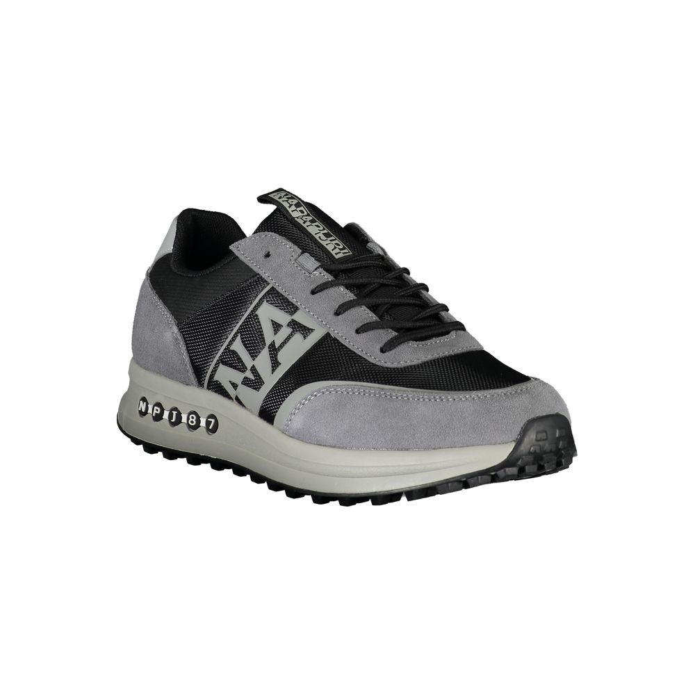 Napapijri Simple grey sports shoes with contrasting details