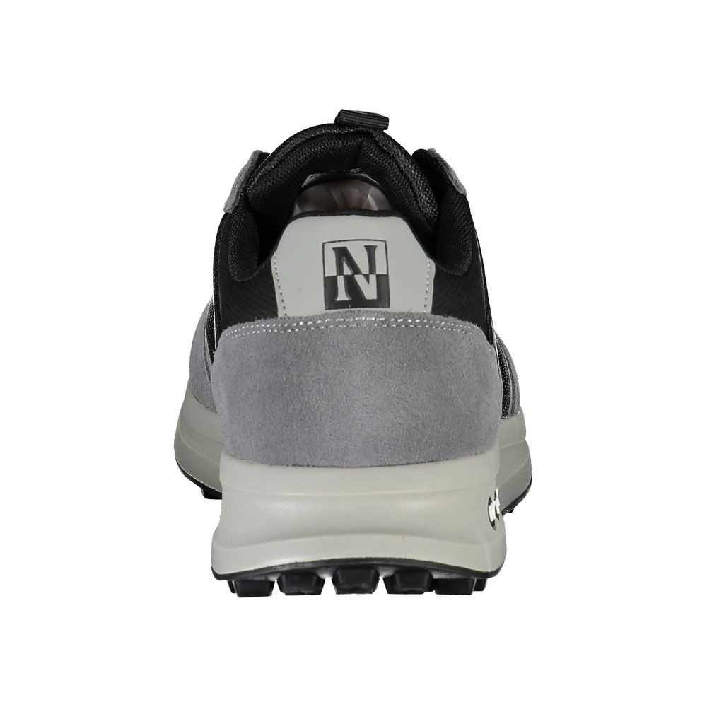 Napapijri Simple grey sports shoes with contrasting details