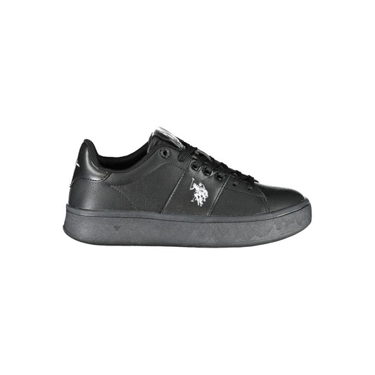 US POLO ASSN. Black Polyethylene Women's Sneaker