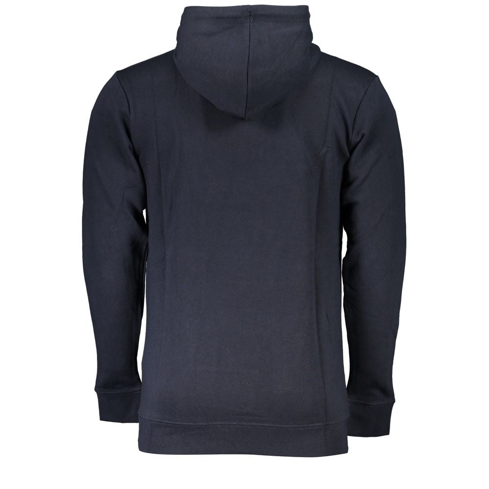 Cavalli Class Blauer Baumwollpullover für Männer