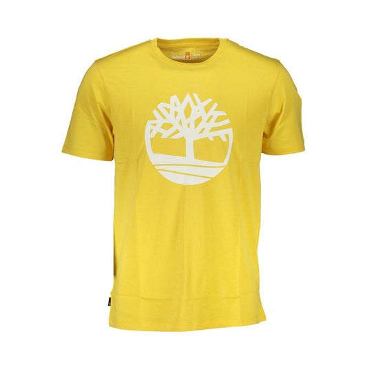 Timberland yellow cotton T-shirt