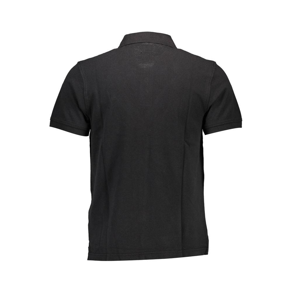 Levi's Black Cotton Polo Shirt for Men