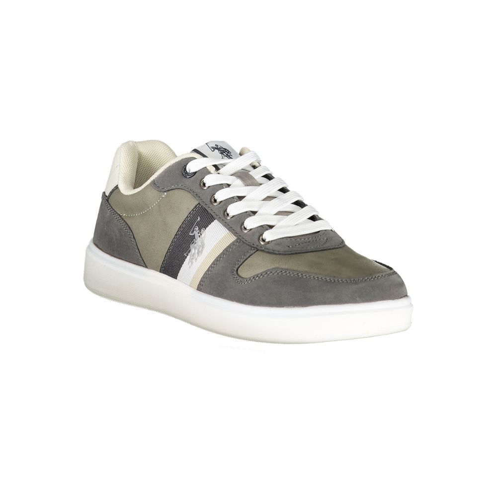 US POLO ASSN. Gray Polyethylene Men's Sneakers