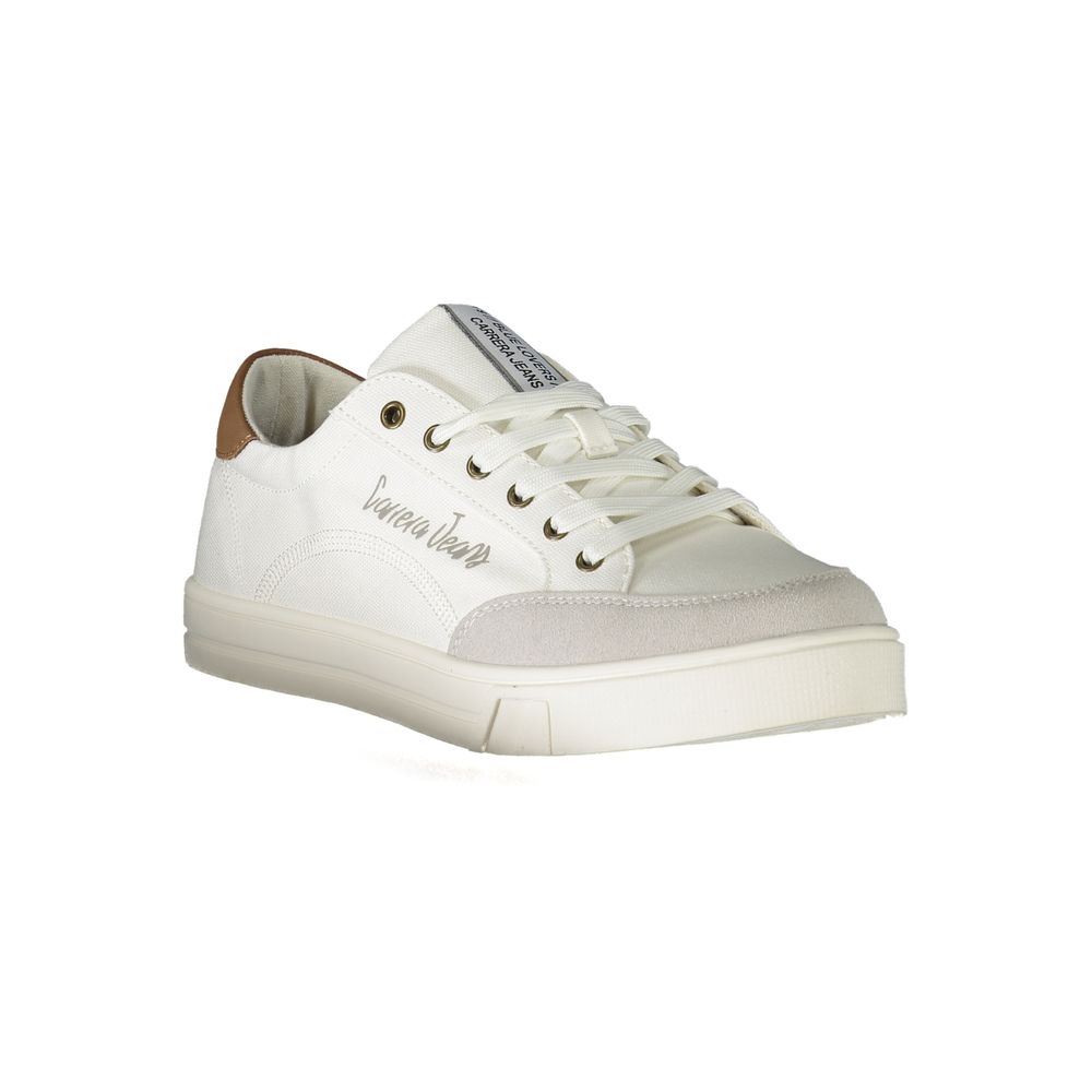 Carrera sneakers made of white polyester