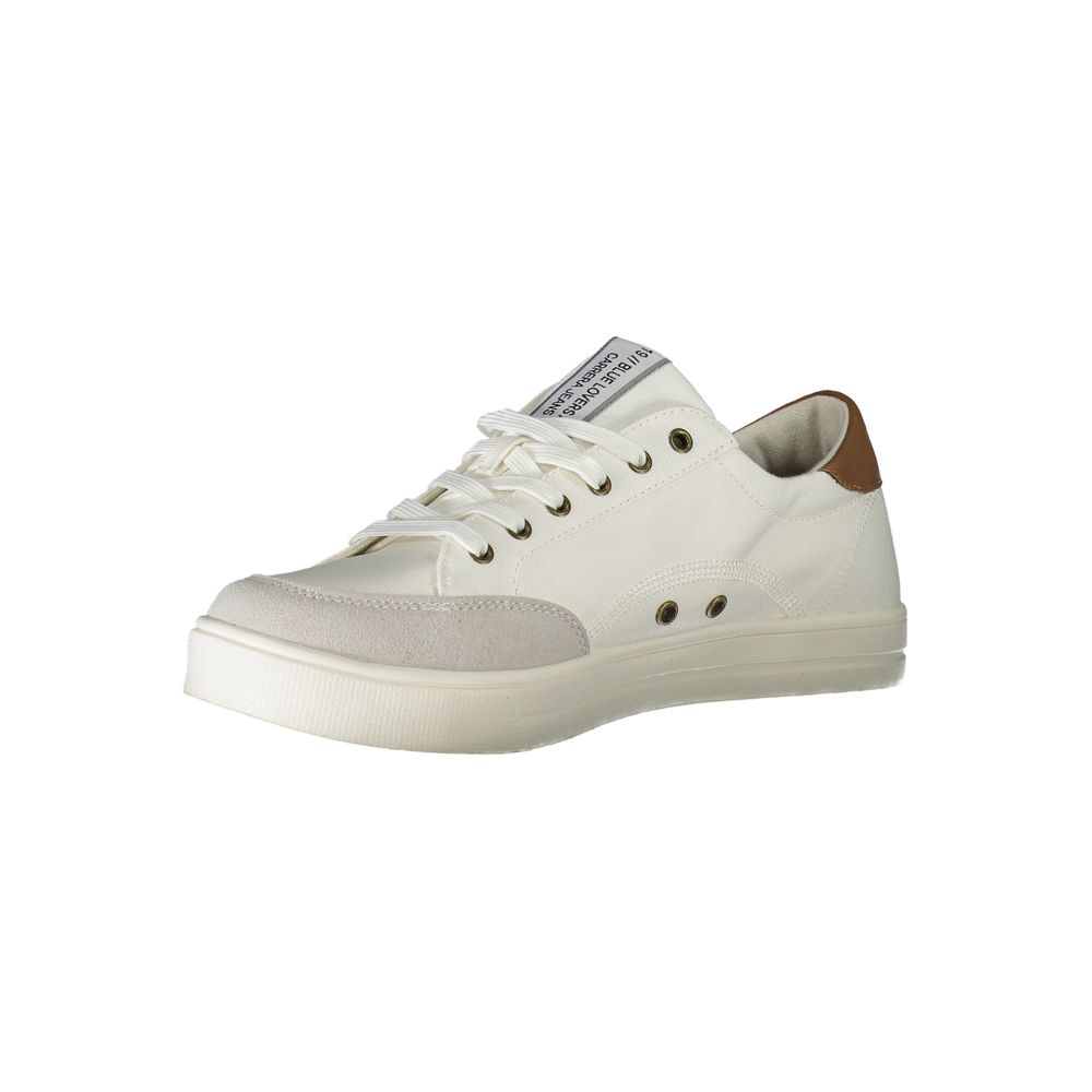 Carrera sneakers made of white polyester