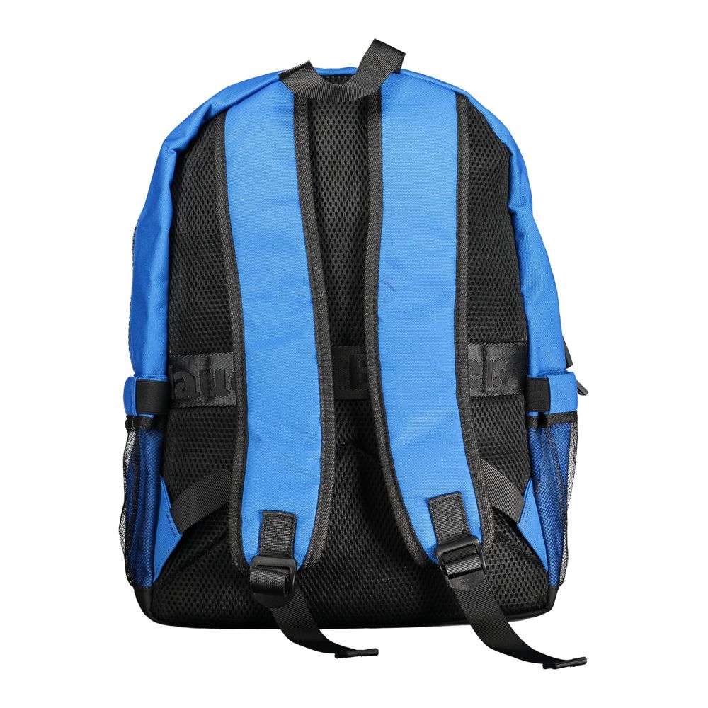 Blauer Polyester-Rucksack