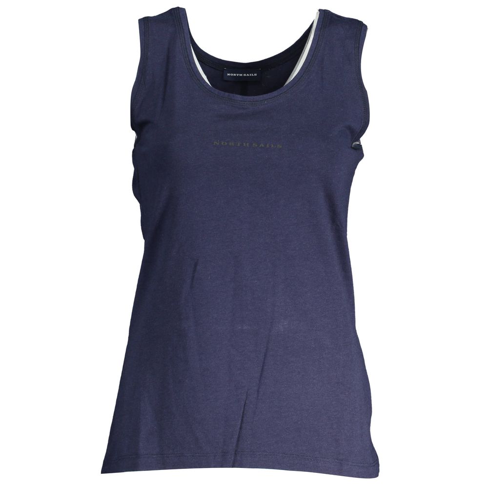 North Sails Blue Viscose Women's Top