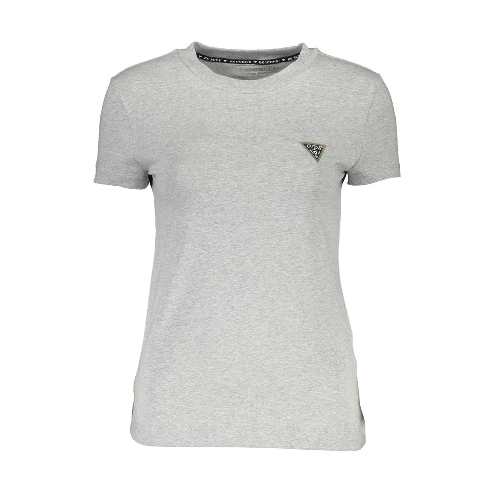 Guess Jeans Gray Cotton Top for Women