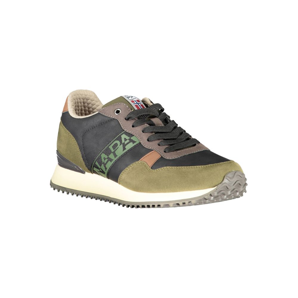 Napapijri Green Polyester Men's Sneaker