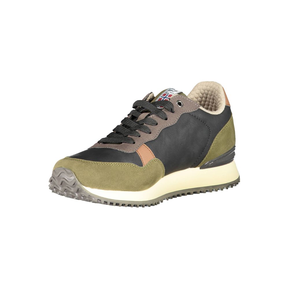 Napapijri Green Polyester Men's Sneaker