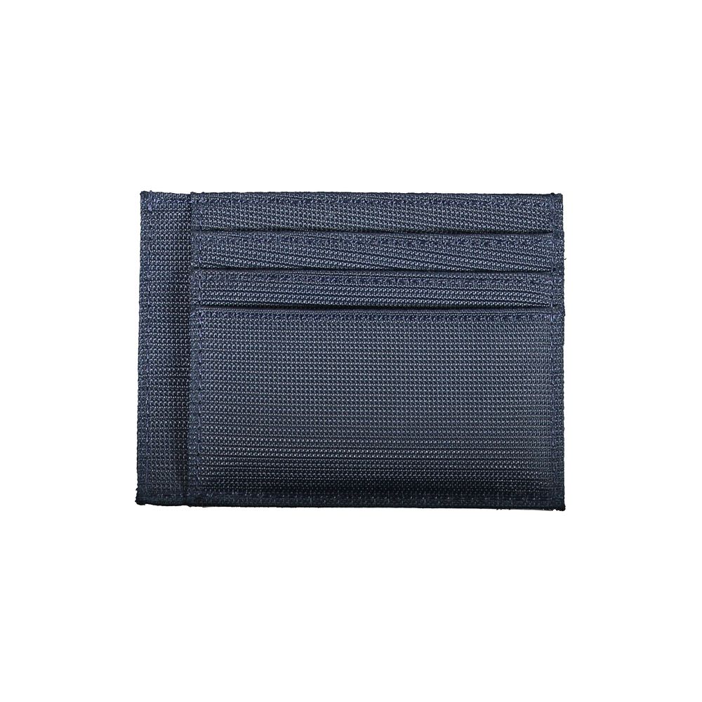 Piquadro Elegant blue card holder with contrasting details