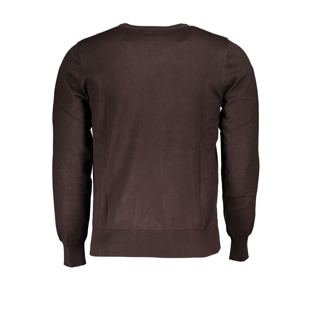 US Grand Polo Brown Nylon Sweater