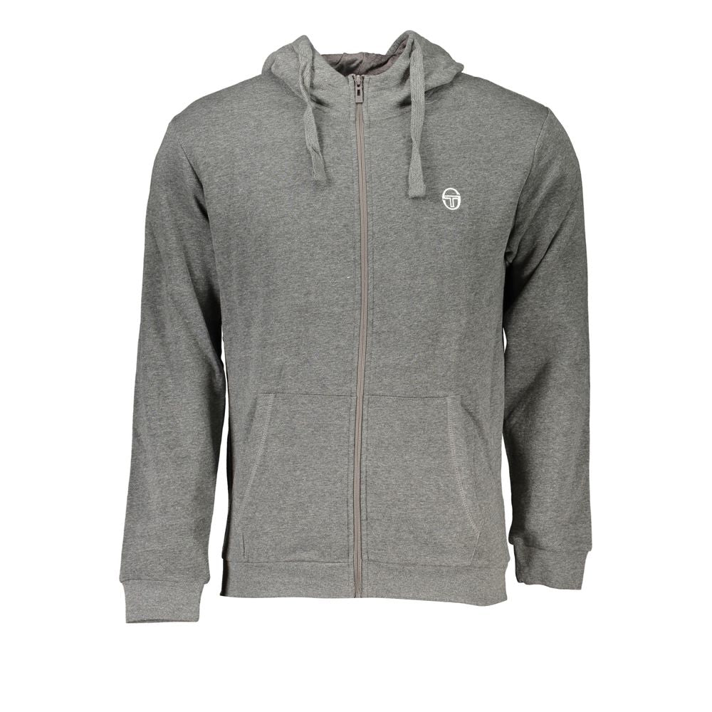 Sergio Tacchini Grauer Baumwollpullover