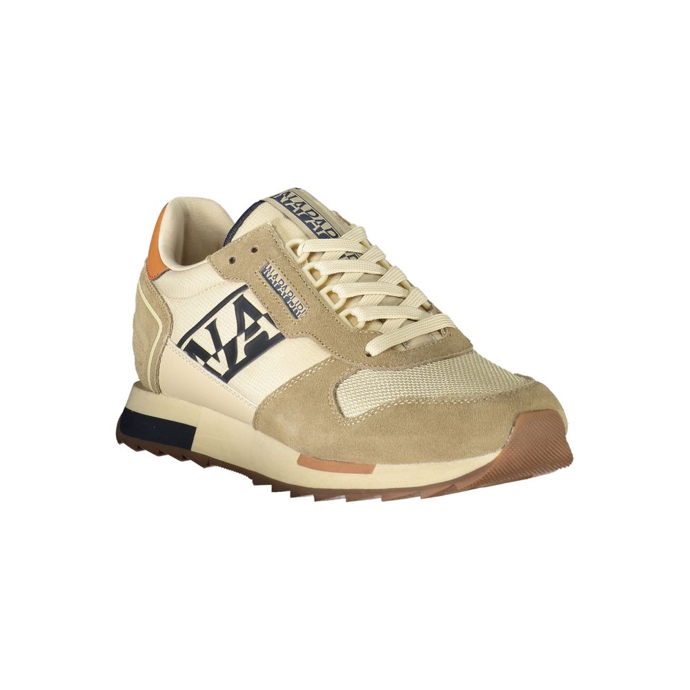 Napapijri Beige Polyester Sneakers