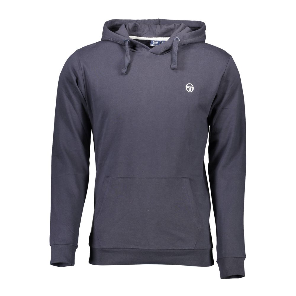 Sergio Tacchini Blauer Baumwollpullover für Männer