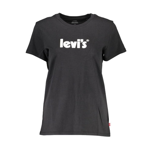 Levi's Black Cotton Tops &amp; T-Shirt