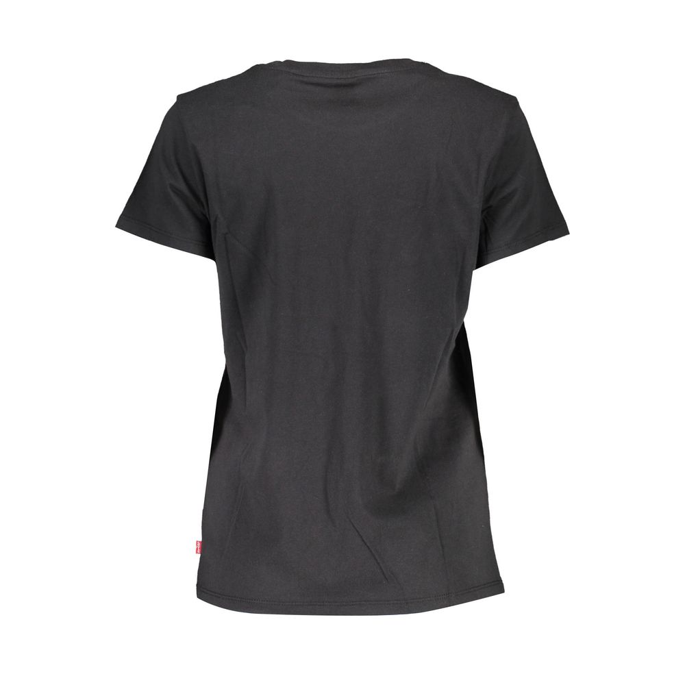 Levi's Black Cotton Tops &amp; T-Shirt