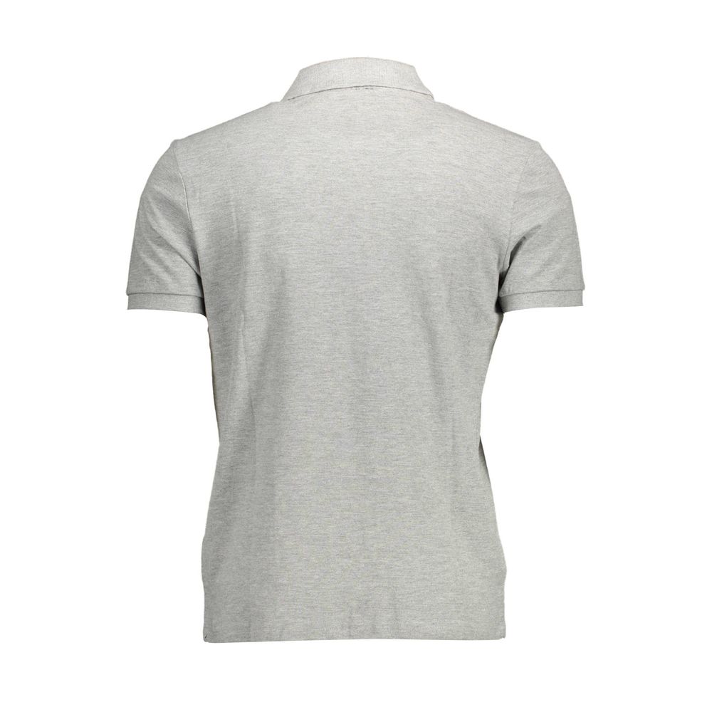 North Sails Grey Cotton Polo Shirt for Men