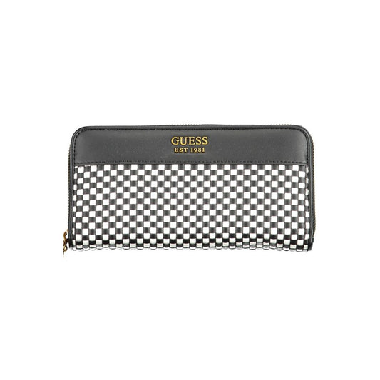 Guess Jeans Black Polyethylene Wallet for Women