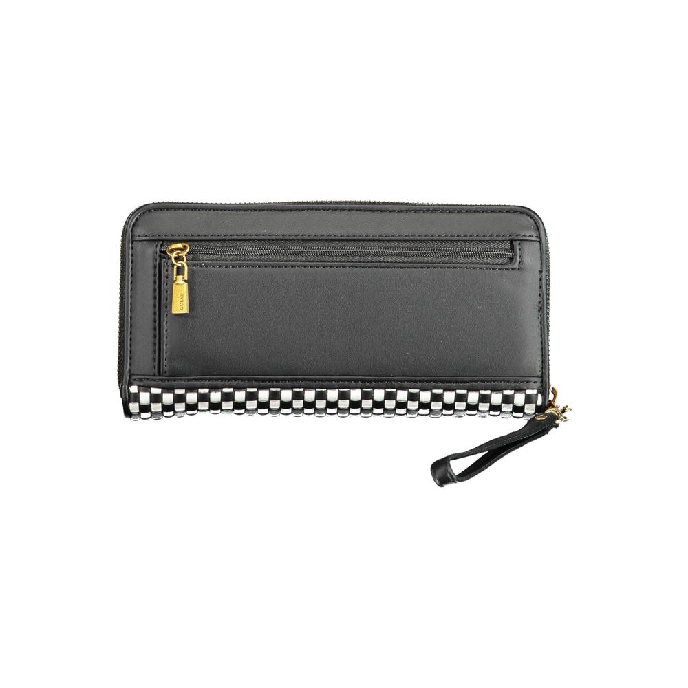 Guess Jeans Black Polyethylene Wallet for Women