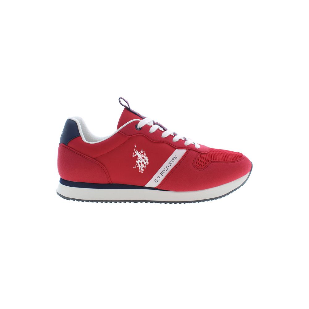 U.S. POLO ASSN. Red polyester men's sneakers