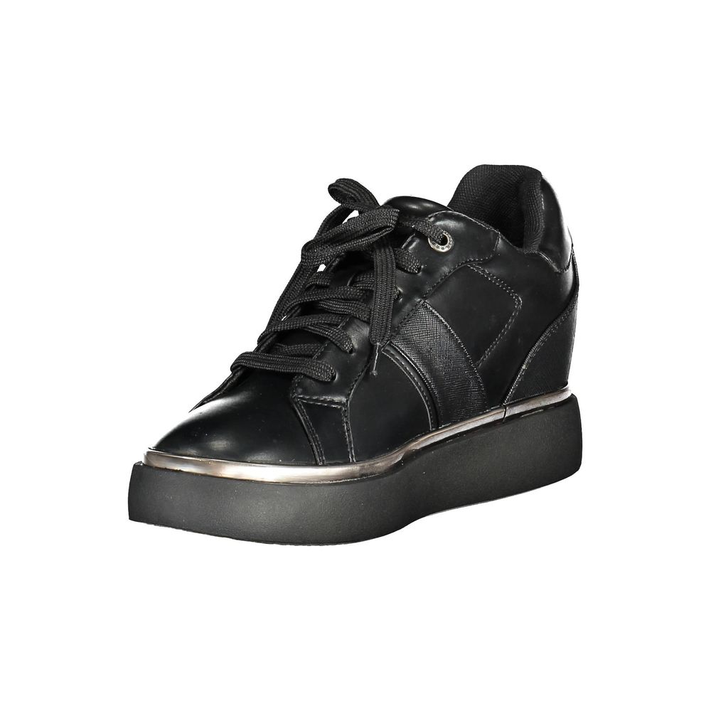 US POLO ASSN. Black Polyester Women's Sneaker