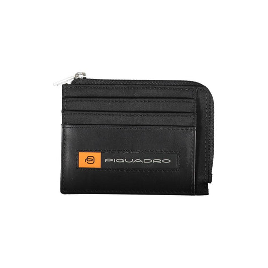 Piquadro Black ECONYL Men's Wallet