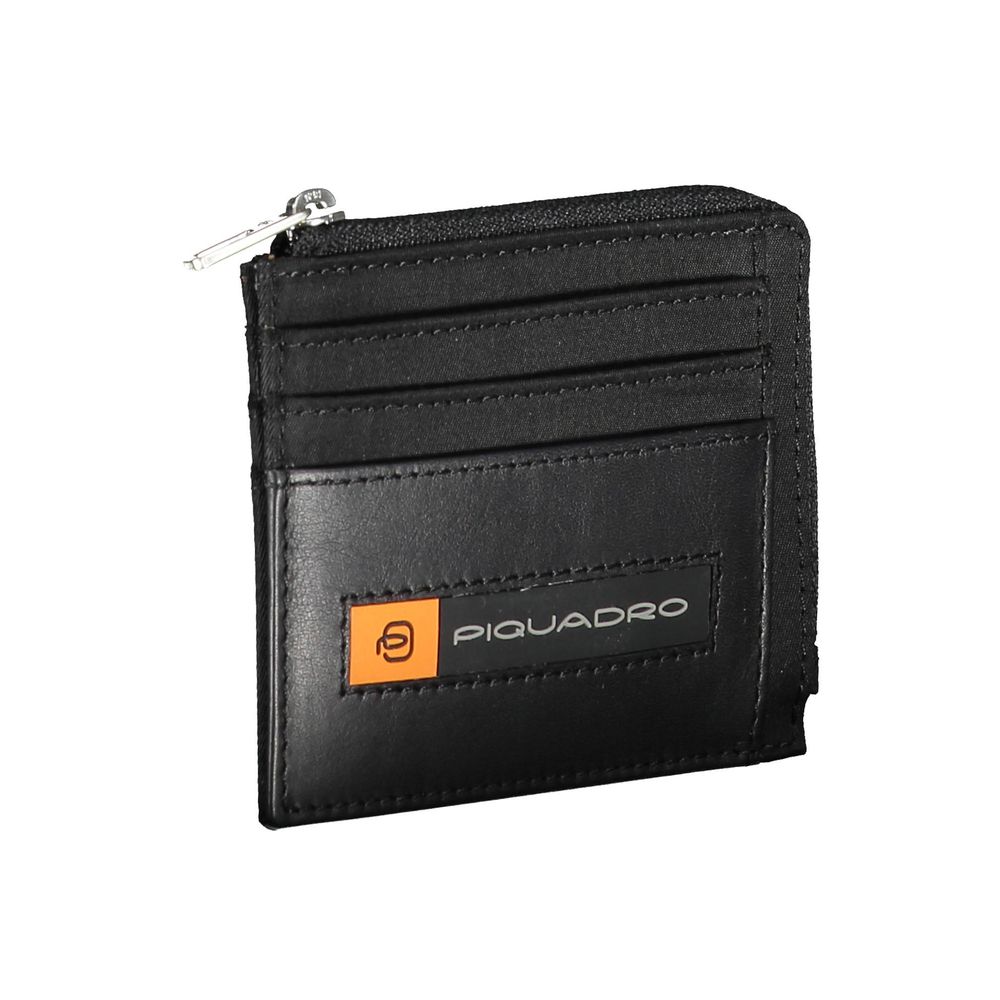 Piquadro Black ECONYL Men's Wallet