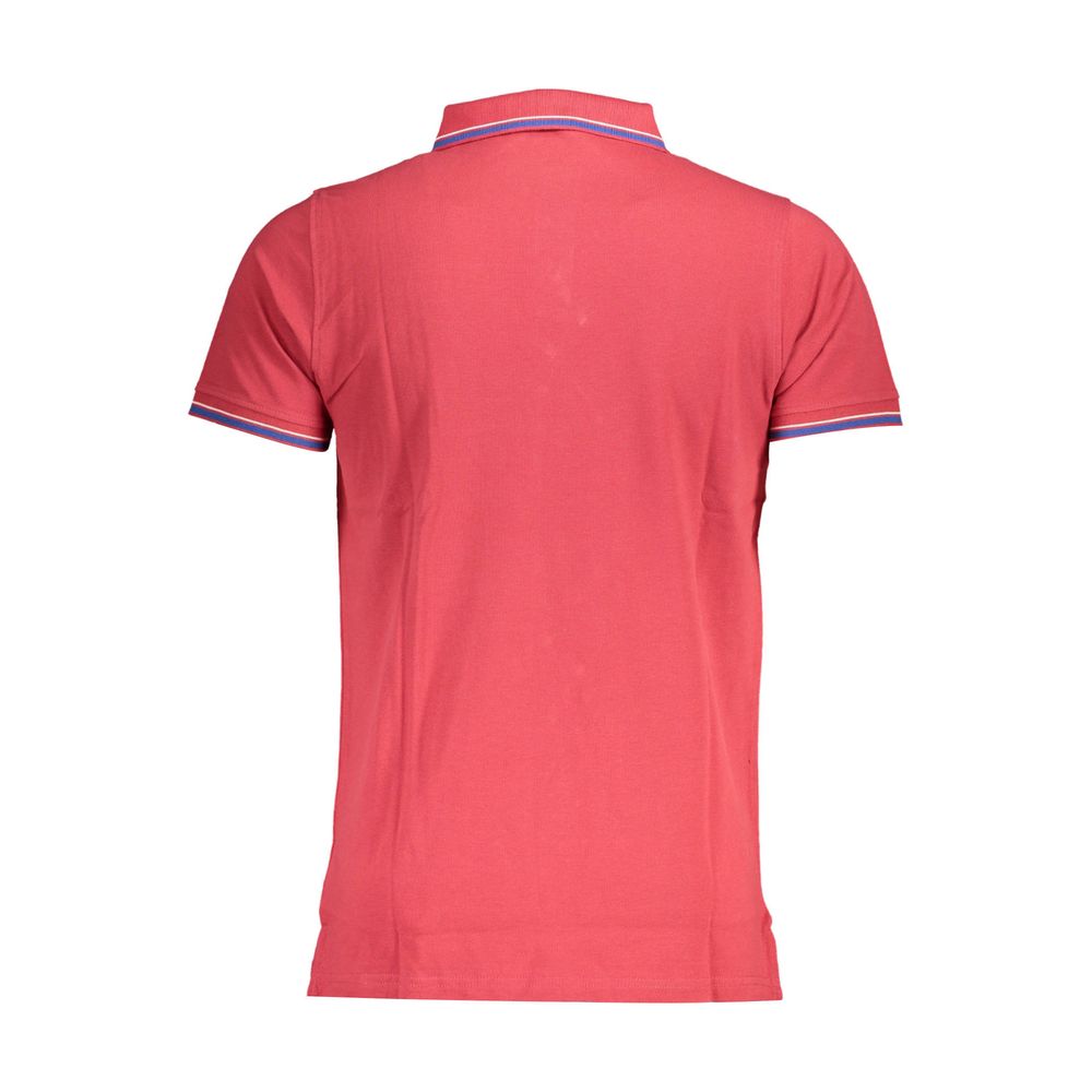 Norway 1963 Red Cotton Polo Shirt for Men